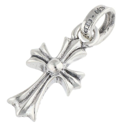 Chrome Hearts Crs Baby Fat Charm Silver Necklace Top — view 2