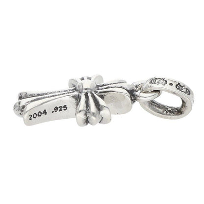 Chrome Hearts Crs Baby Fat Charm Silver Necklace Top — view 4