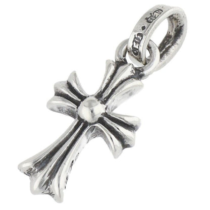 Chrome Hearts Crs Baby Fat Charm Silver Necklace Top — view 2