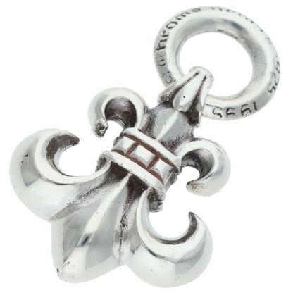 Chrome Hearts BS Fluer Charm BS Vintage Silver Necklace Top — view 2