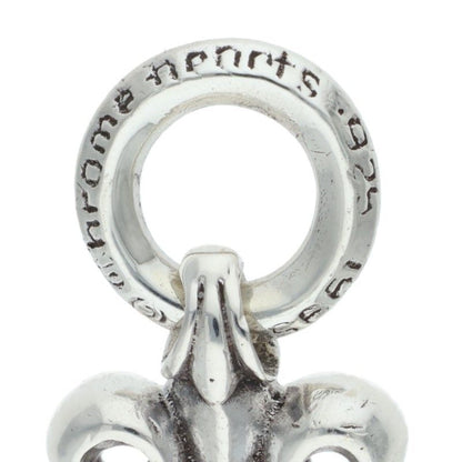 Chrome Hearts BS Fluer Charm BS Vintage Silver Necklace Top — view 3