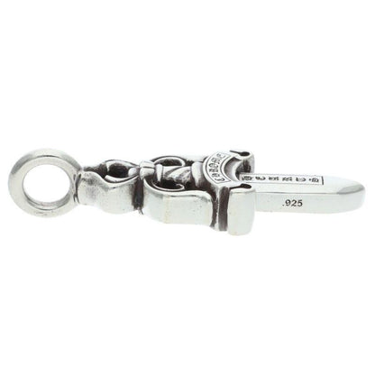 Chrome Hearts Double Dagger Pendant Silver Necklace — view 5