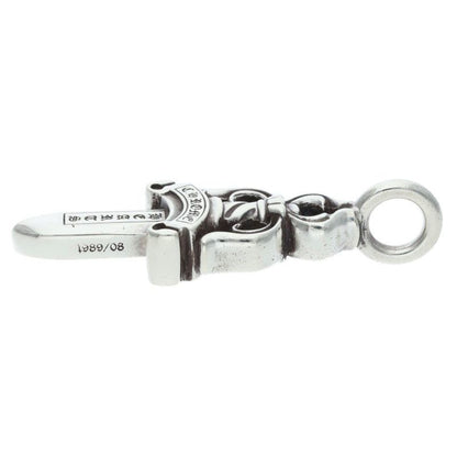 Chrome Hearts Double Dagger Pendant Silver Necklace — view 4