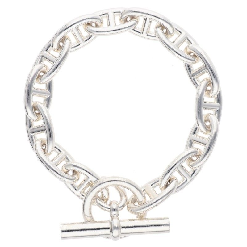 Hermes Chaine D'ancre GM Gmsilver Bracelet