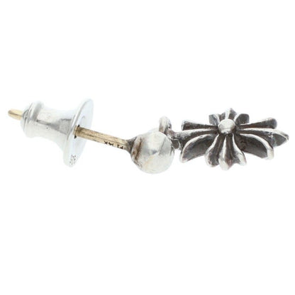 Chrome Hearts Tny CH Pls 1 Tiny Ech Plus Drop Silver Earrings — view 3