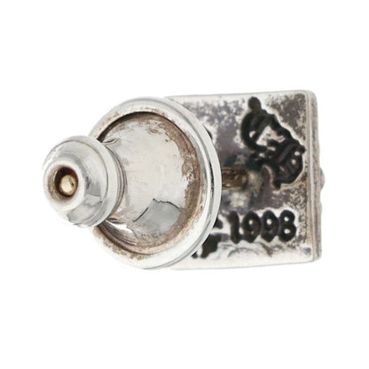 Chrome Hearts Stud Pyramid Pls Silver Earrings — view 2