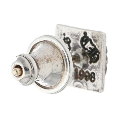 Chrome Hearts Stud Pyramid Pls Silver Earrings — view 2