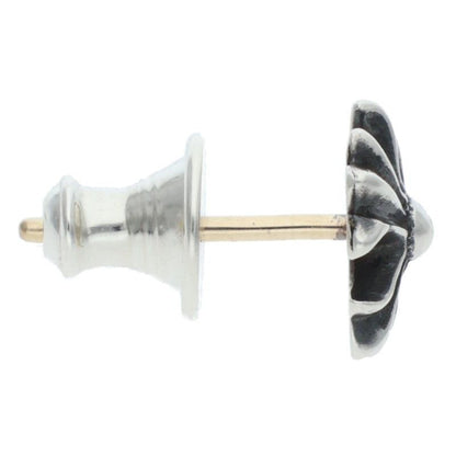 Chrome Hearts No2 CH Pls CH Plus Stud Silver Earrings — view 3