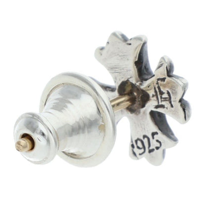 Chrome Hearts No2 CH Pls CH Plus Stud Silver Earrings — view 2