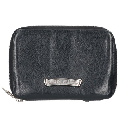 Chrome Hearts Bank Robber Leather Wallet with Cross Patch — view 2