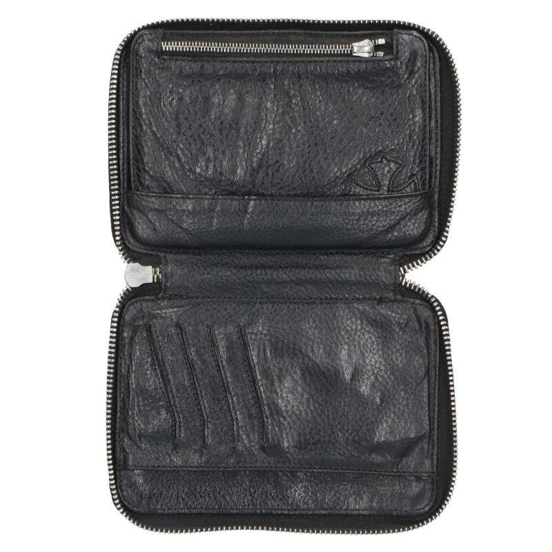 Chrome Hearts Bank Robber Leather Wallet with Cross Patch — view 3