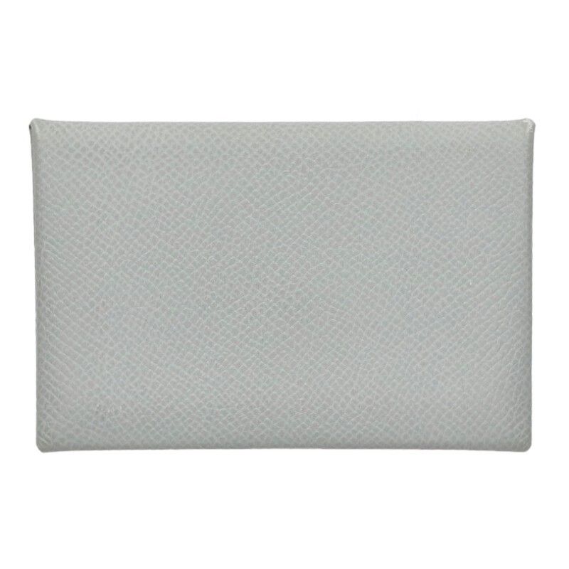 Hermes Calvi Leather Card Case
