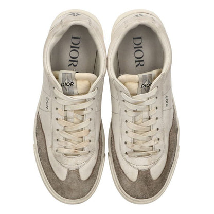 Dior Low Cut Leather Sneakers — view 4