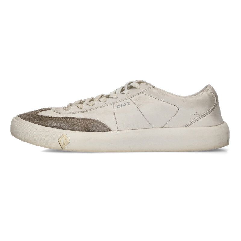 Dior Low Cut Leather Sneakers