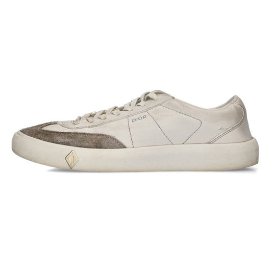 Dior Low Cut Leather Sneakers