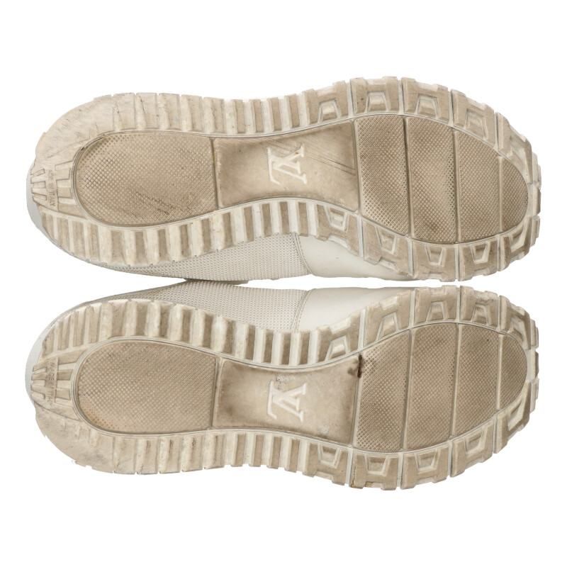 Louis Vuitton Run Away Line Leather Low Cut Sneakers 7.5 — view 3