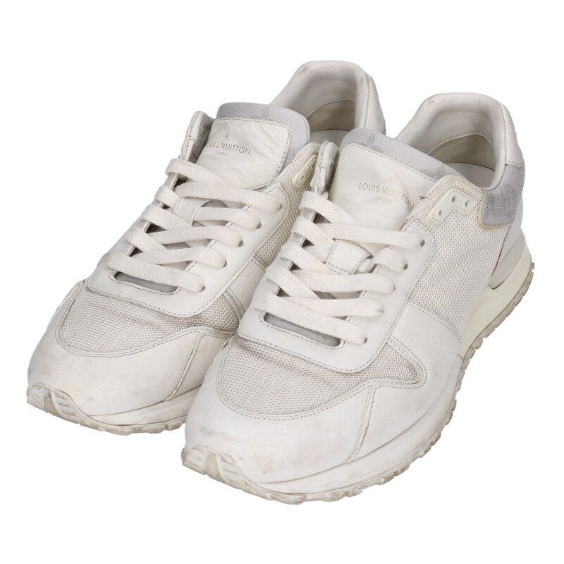 Louis Vuitton Run Away Line Leather Low Cut Sneakers 7.5 — view 5