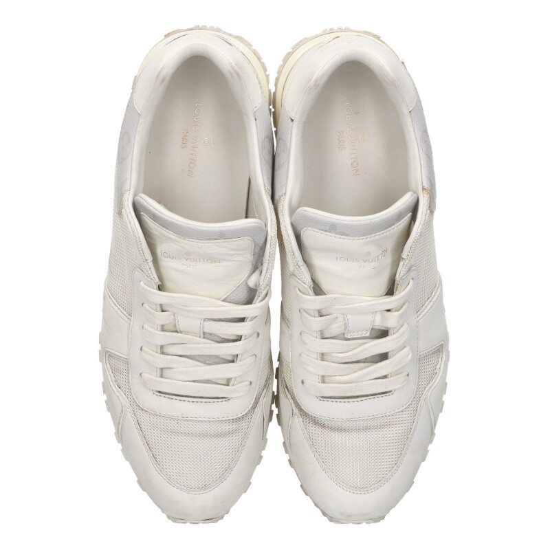 Louis Vuitton Run Away Line Leather Low Cut Sneakers 7.5 — view 4