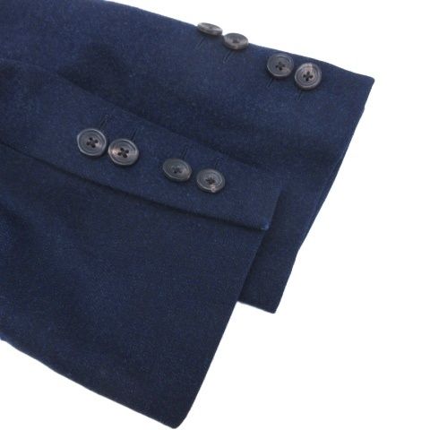 Loro Piana Hackett London Fabric Tailored Jacket Wool Navy — view 4
