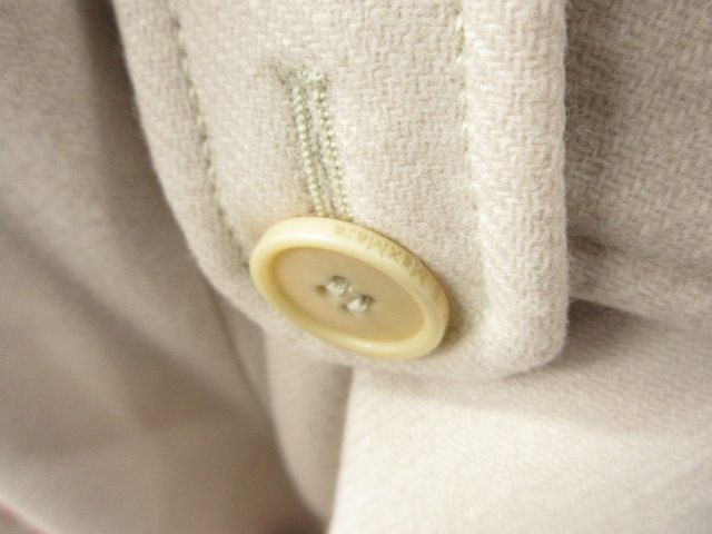 Max Mara S 'S Belted Coat Light Beige 38 Wool Jacket — view 5