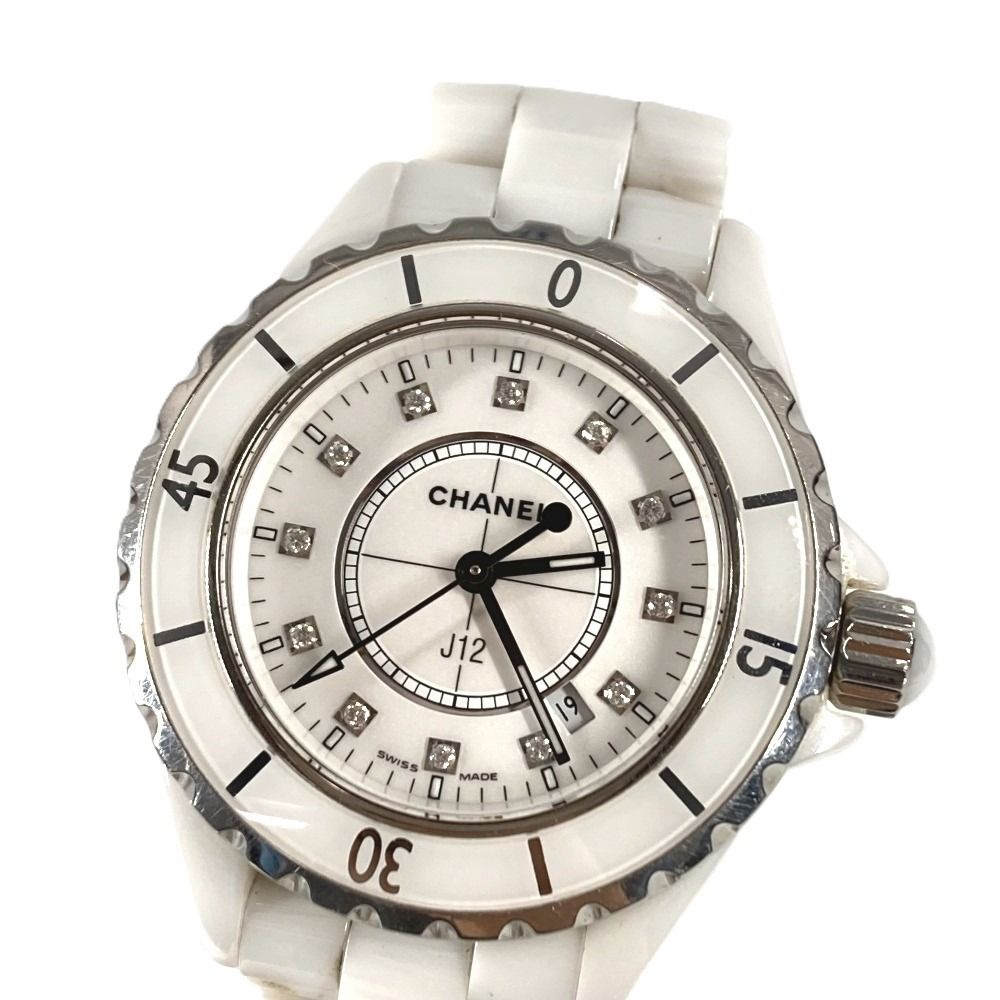 Chanel Watch Diamond Ceramic White — view 2