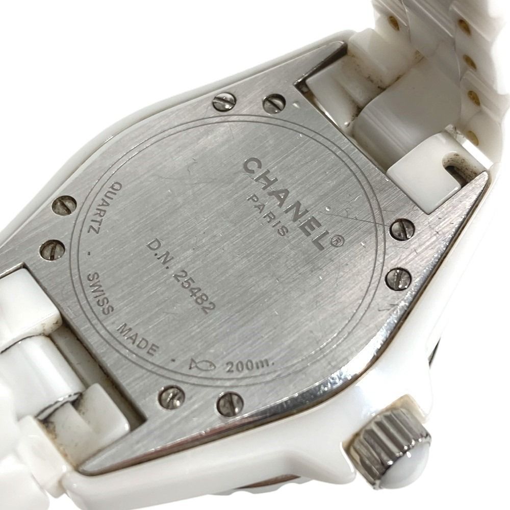 Chanel Watch Diamond Ceramic White — view 6