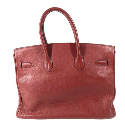 Hermes Handbag Birkin 35 Ardennes Rouge Ash Estimated Wine Red — view 2