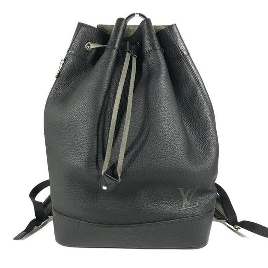 Louis Vuitton Sac Noe Backpack Taurillon Leather Black