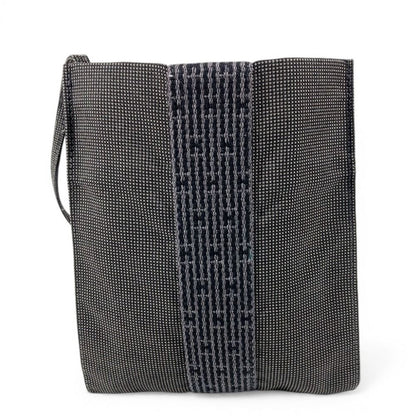 Hermes Shoulder Bag Pochette Canvas Gray — view 2
