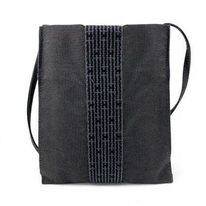 Hermes Shoulder Bag Pochette Canvas Gray