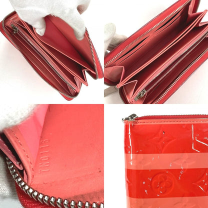 Louis Vuitton Wallet Zippy Monogram Vernis Canvas Popi Petal Pink — view 8
