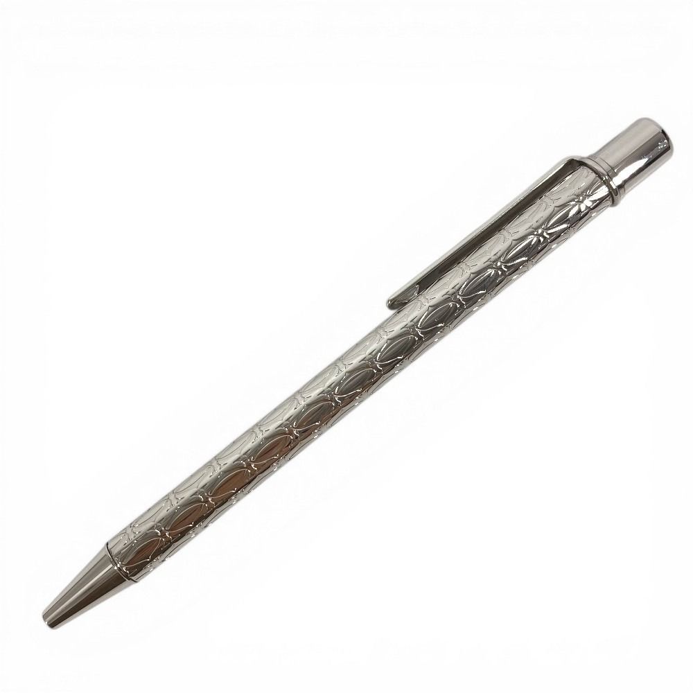 Cartier Ballpoint Pen Logo 2C C de Cartier Metal Silver — view 4