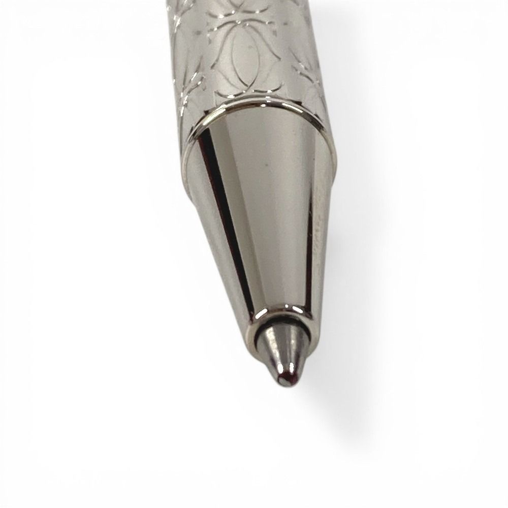 Cartier Ballpoint Pen Logo 2C C de Cartier Metal Silver — view 8