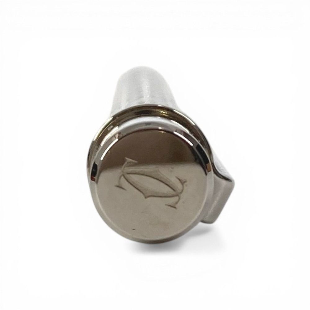 Cartier Ballpoint Pen Logo 2C C de Cartier Metal Silver — view 6