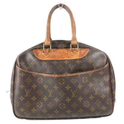 Louis Vuitton Handbag Deauville Monogram Canvas Brown