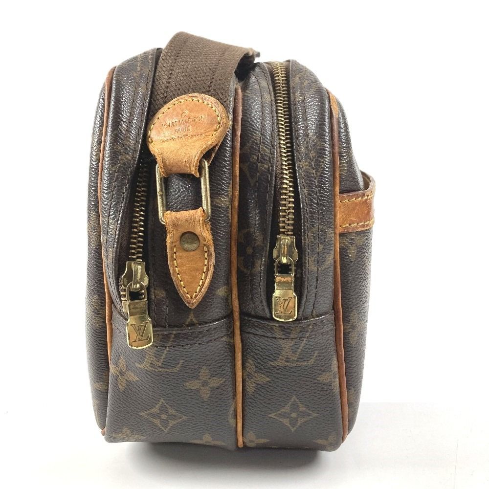 Louis Vuitton Shoulder Bag Reporter PM Monogram Canvas Brown — view 4