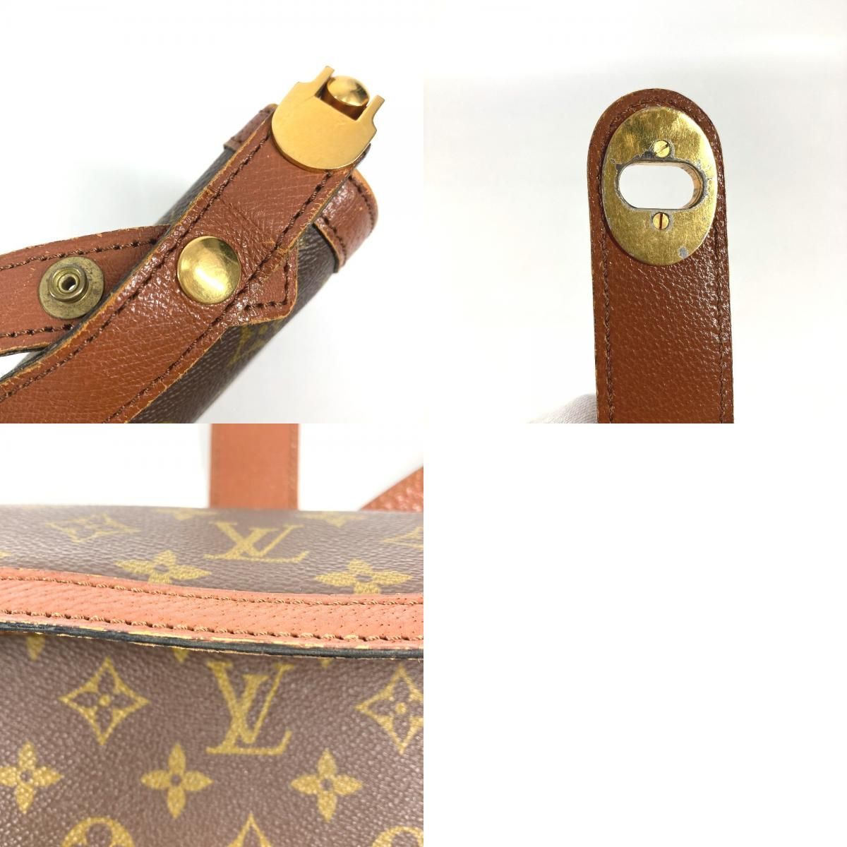 Louis Vuitton Shoulder Bag Sac Vendome Monogram Canvas Brown — view 9
