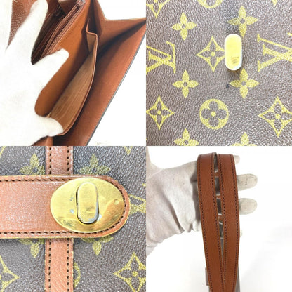 Louis Vuitton Shoulder Bag Sac Vendome Monogram Canvas Brown — view 8