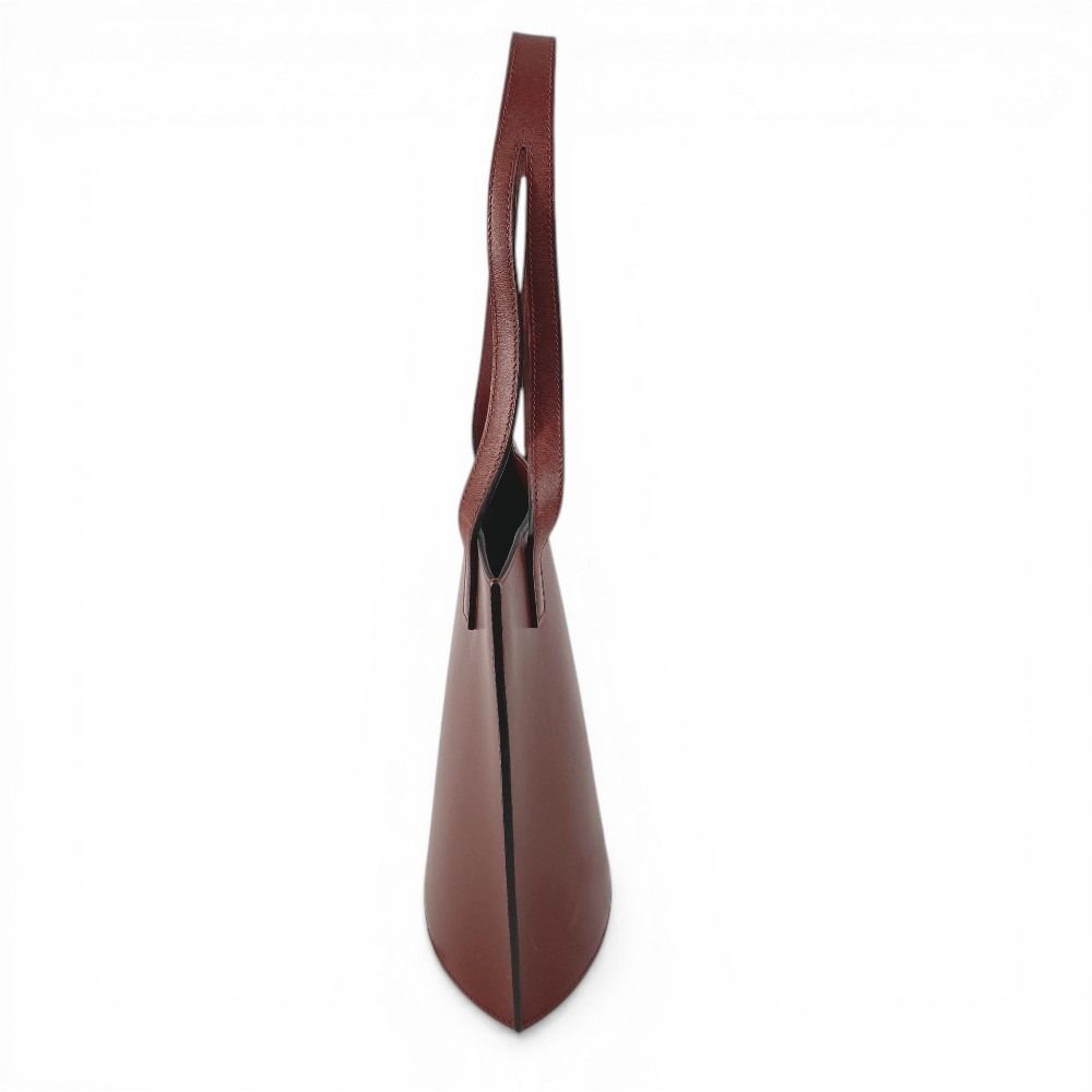 Hermes Shoulder Bag Philo PM Box Calf Brown — view 3