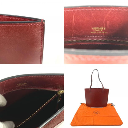 Hermes Shoulder Bag Philo PM Box Calf Brown — view 9