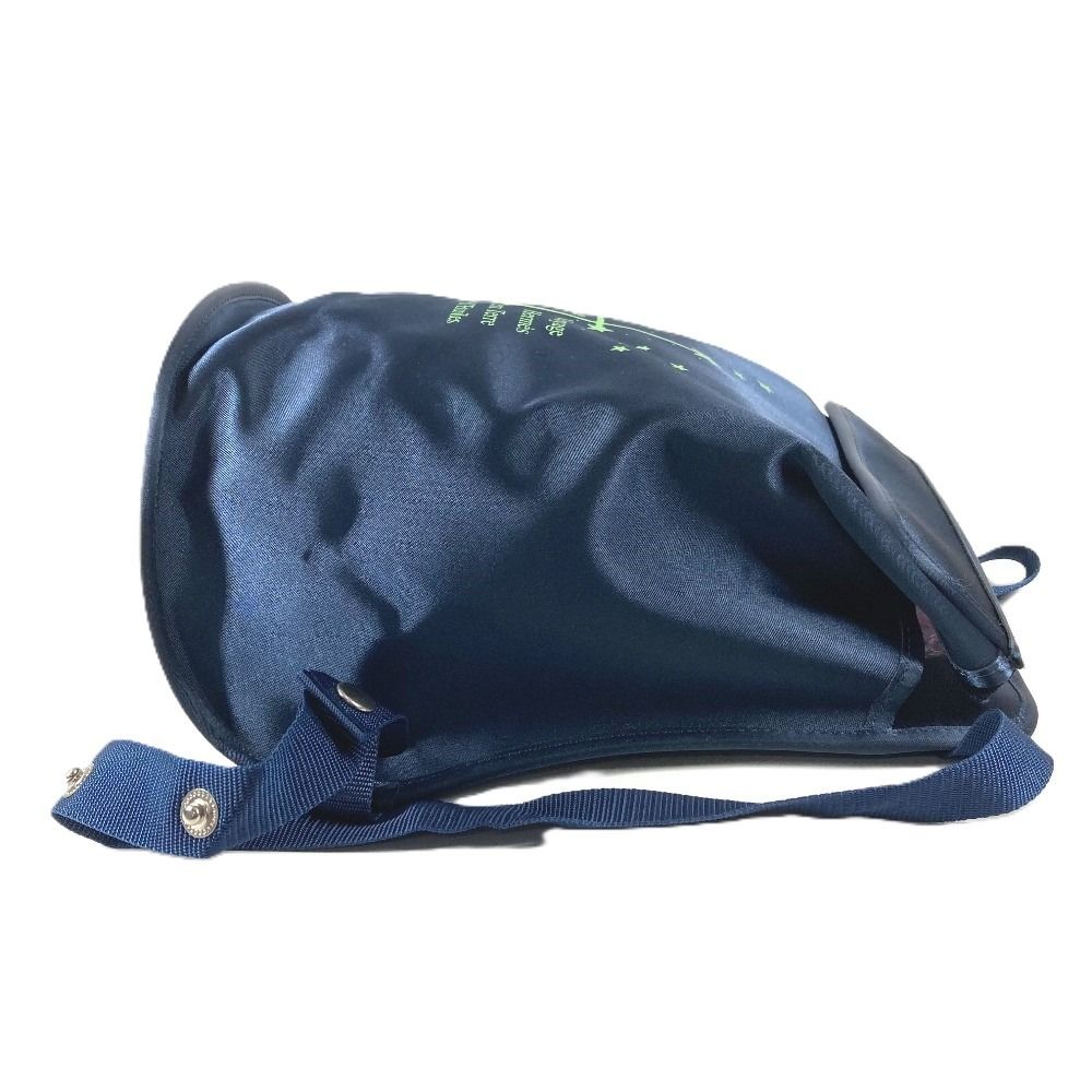 Hermes Backpack Sherpa Journey Through the Stars Exhibition Limited Nylon Blue — view 3
