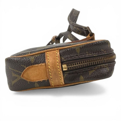 Louis Vuitton Shoulder Bag Pochette Marly Bandouliere Monogram Canvas Brown — view 4