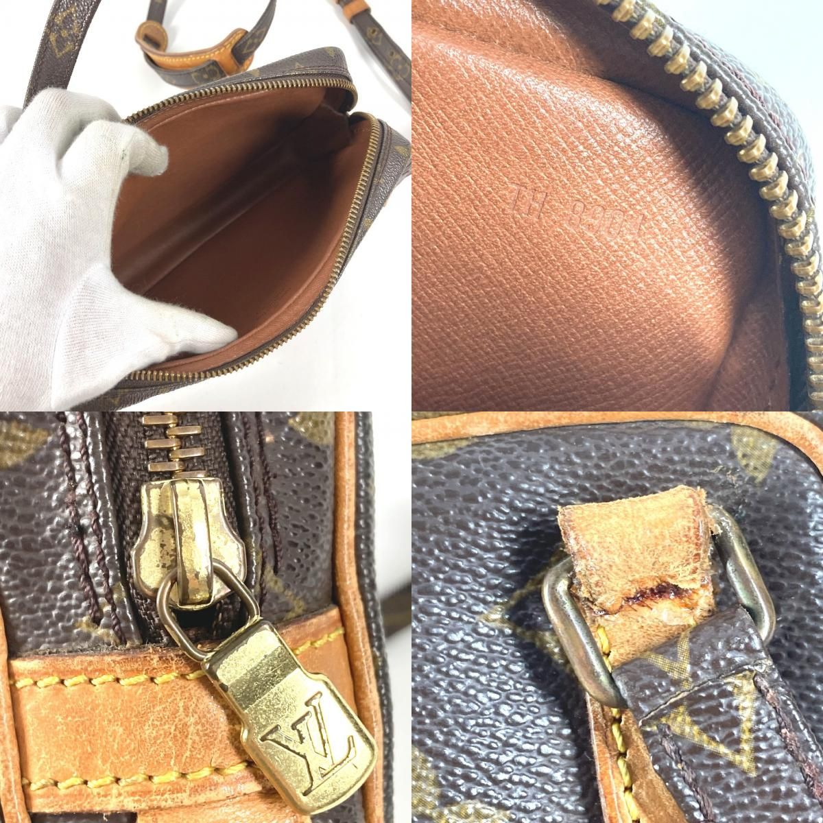 Louis Vuitton Shoulder Bag Pochette Marly Bandouliere Monogram Canvas Brown — view 8