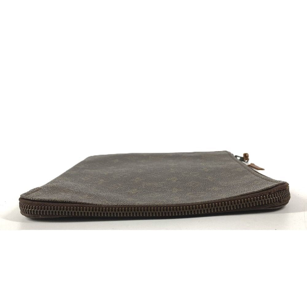 Louis Vuitton Clutch Posh Documan 30 Monogram Canvas Brown — view 4