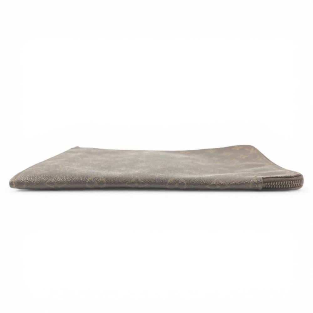 Louis Vuitton Clutch Posh Documan 30 Monogram Canvas Brown — view 3