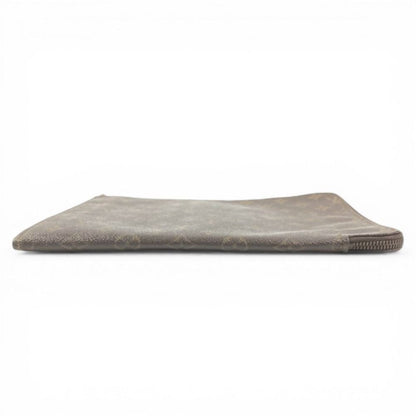 Louis Vuitton Clutch Posh Documan 30 Monogram Canvas Brown — view 3