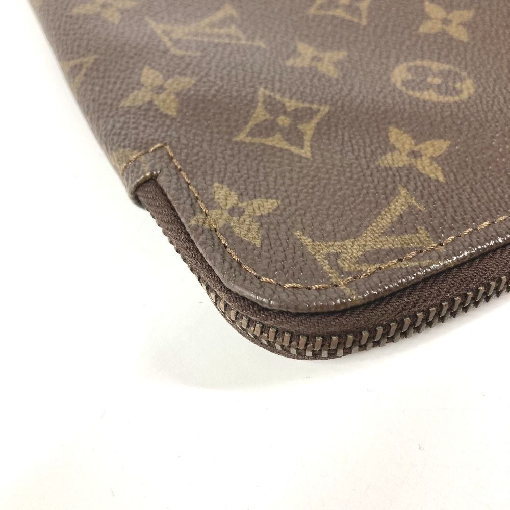 Louis Vuitton Clutch Posh Documan 30 Monogram Canvas Brown — view 5
