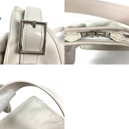 Hermes Shoulder Bag Masai PM Leather White — view 9