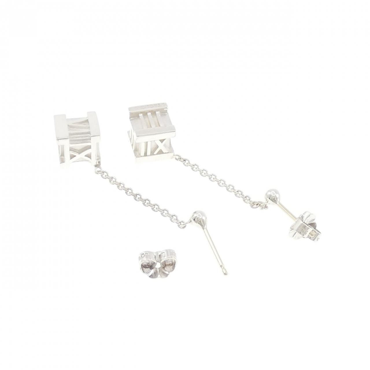 Tiffany & Co Atlas Cube Drop Earrings — view 3