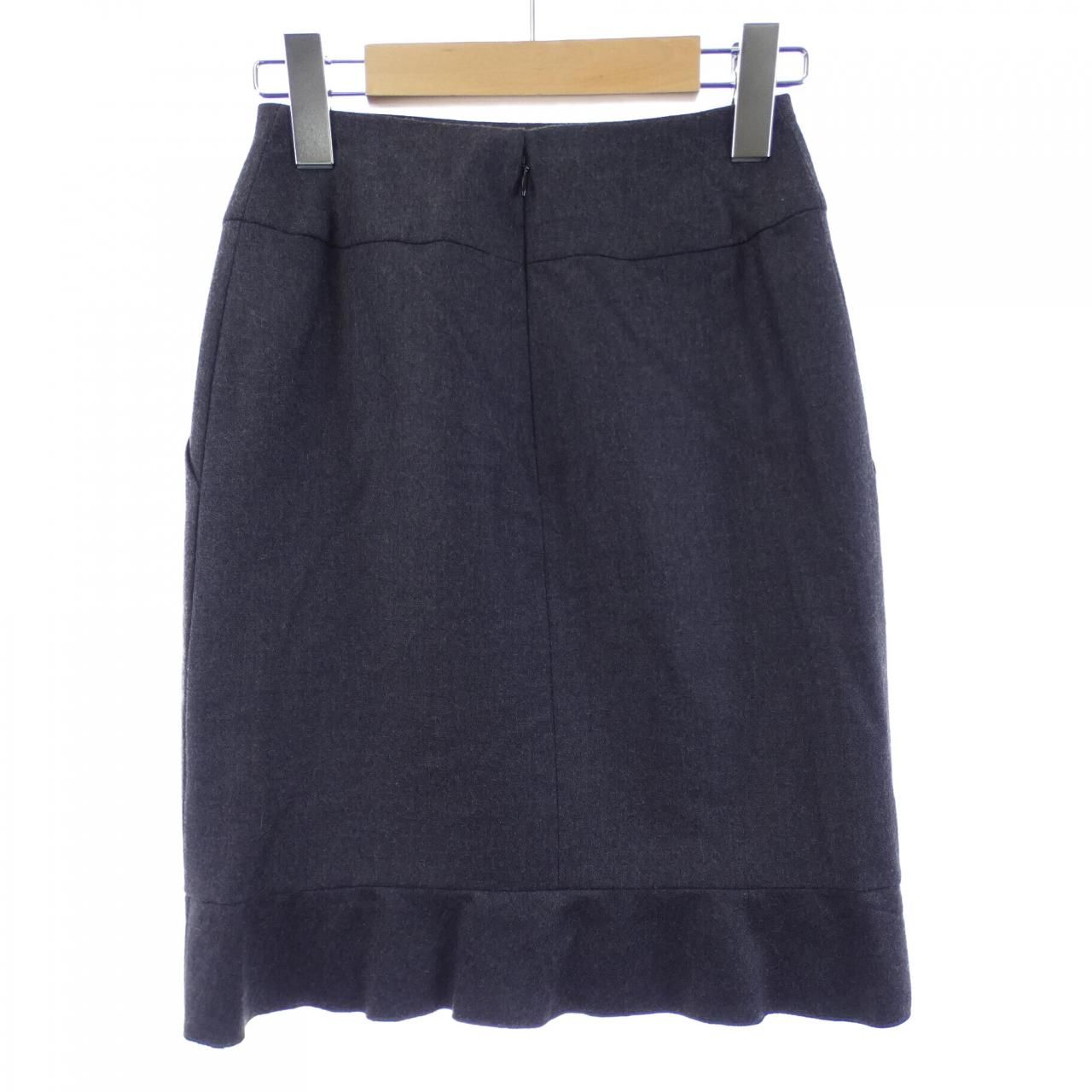 Chanel Vintage Skirt Gray — view 2